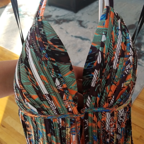 Bebe Palm Party Mini Dress❣ - Picture 3 of 8